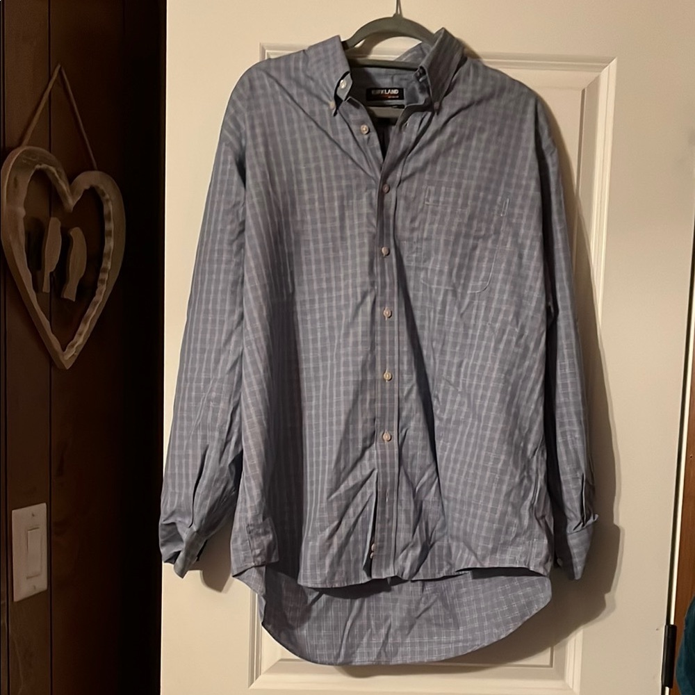 Men's Blue button down Shirt